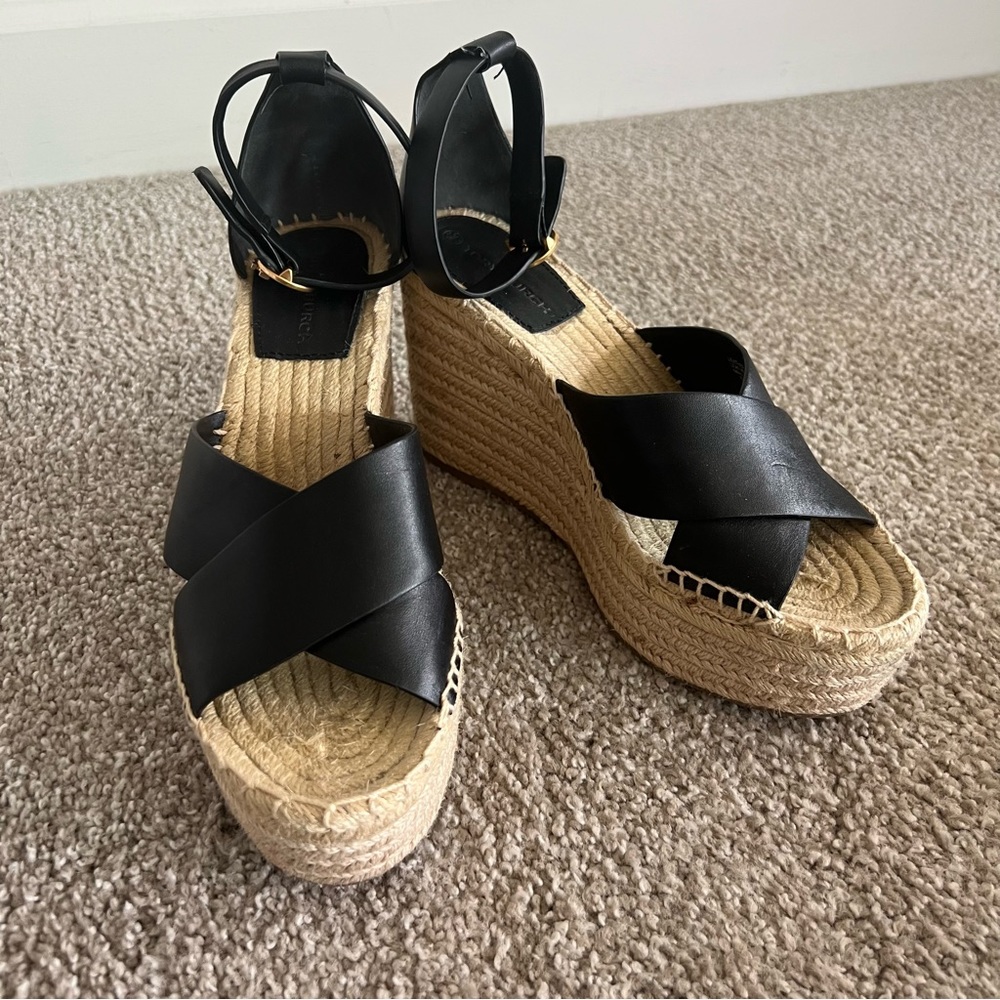Tory Burch Selby Wedge Espadrille Sandals